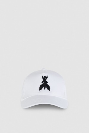 Patrizia Pepe Fly Baseball Cap Białe | 2361TCKOA