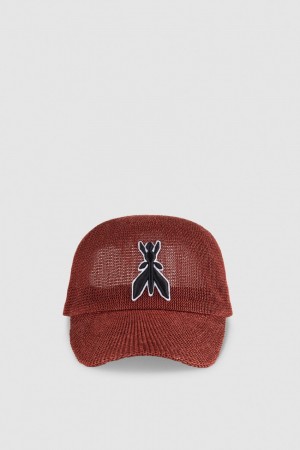 Patrizia Pepe Visor Cap Fioletowe | 5714QBCVY