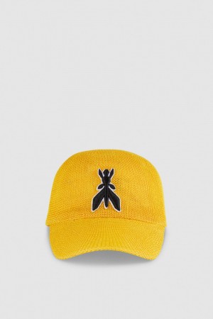 Patrizia Pepe Visor Cap Żółte | 7862UDFOP